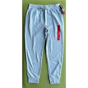 Fila Joggers Mens Size M Gray Cotton Sweatpants Pockets NWT
